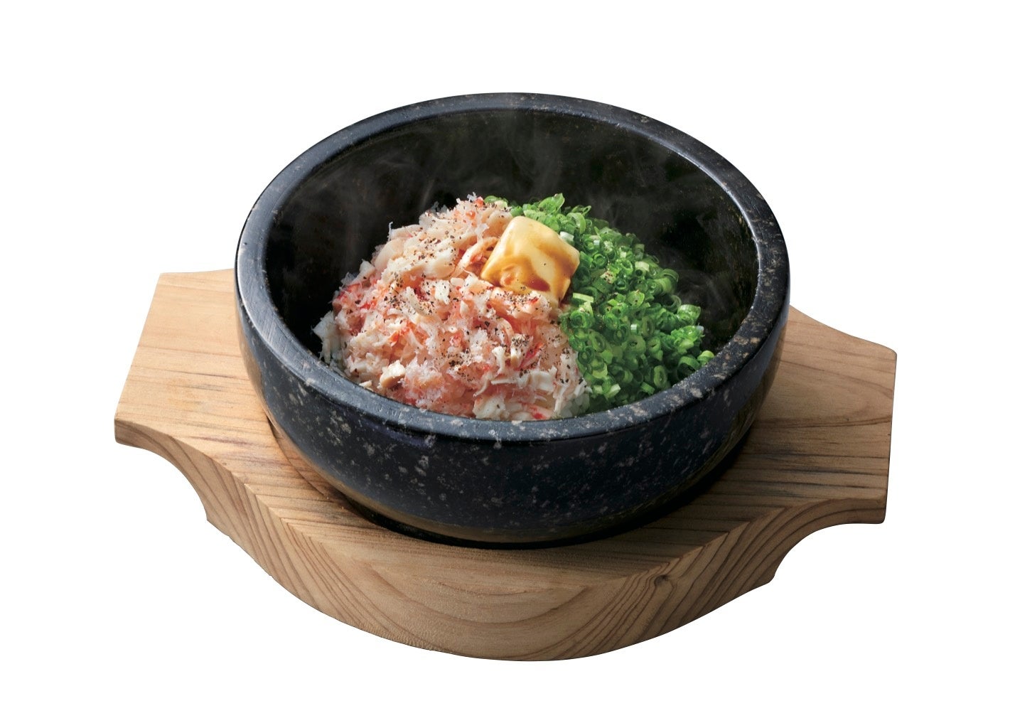 紅ずわいたっぷり 石焼かに飯