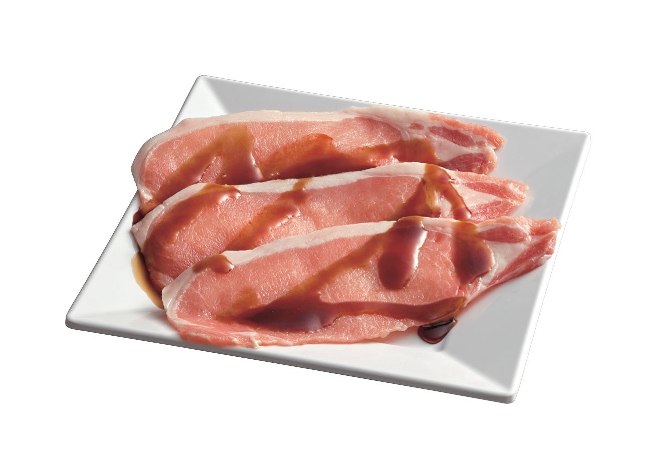 十勝豚丼のたれで食べる　焼しゃぶロース