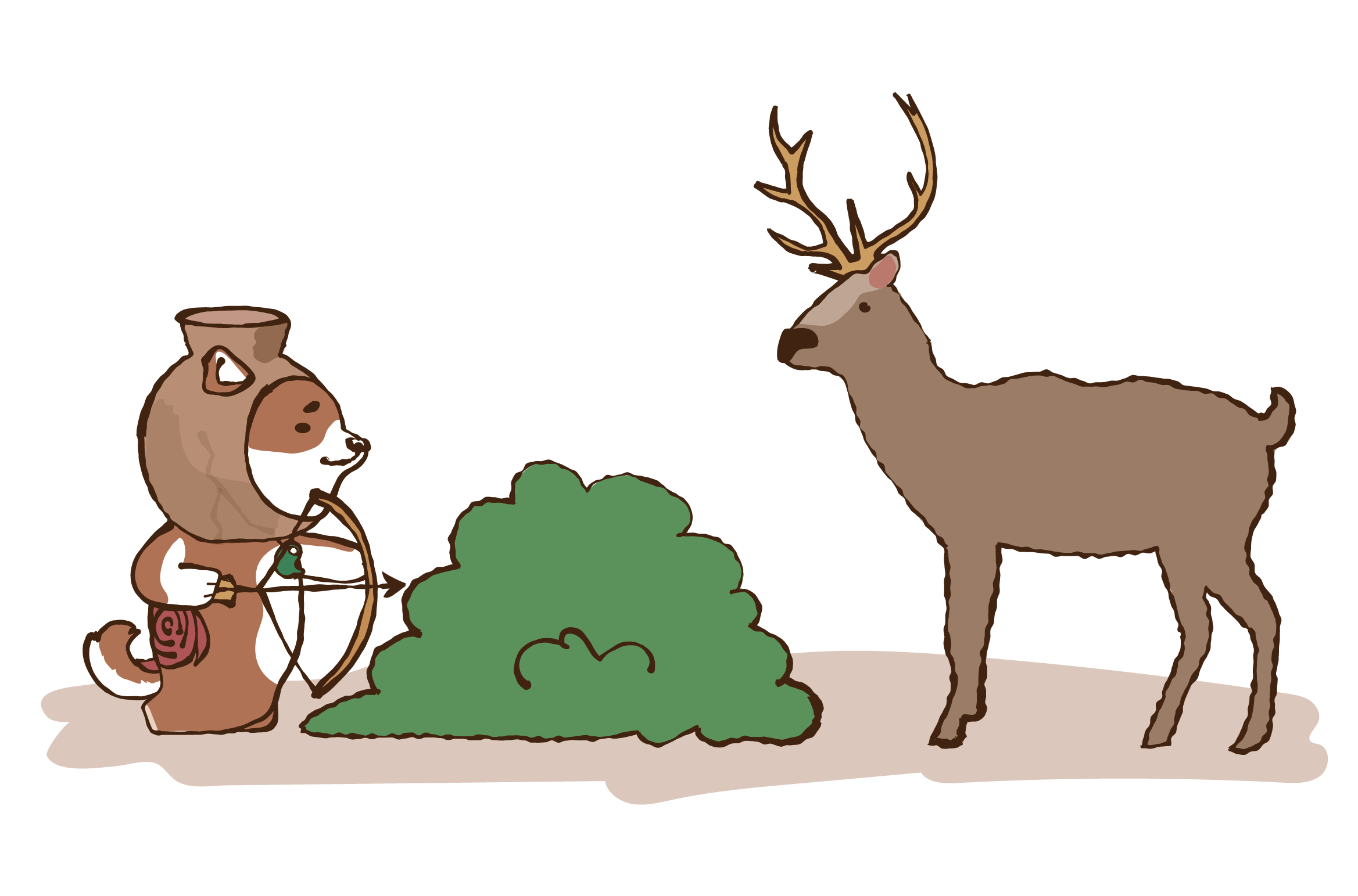 朝日遺跡公式マスコットキャラクター「アカ」