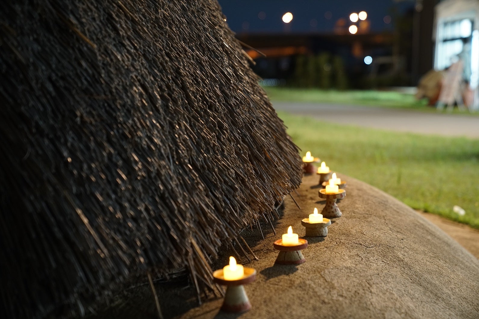 高坏を用いたライトアップイメージ