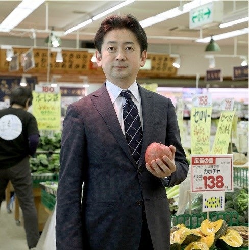 △青森県八戸市のスーパーやまはる社長　中野正信氏