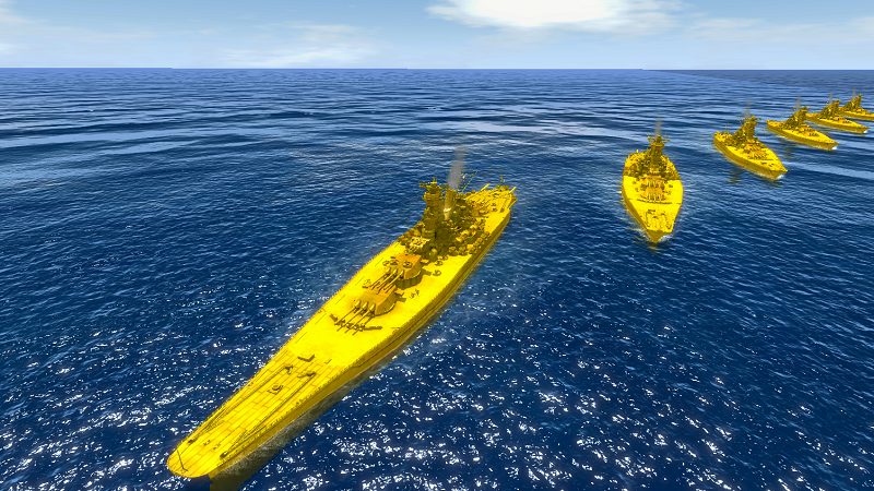 迫りくる黄金大和たちを撃退せよ！