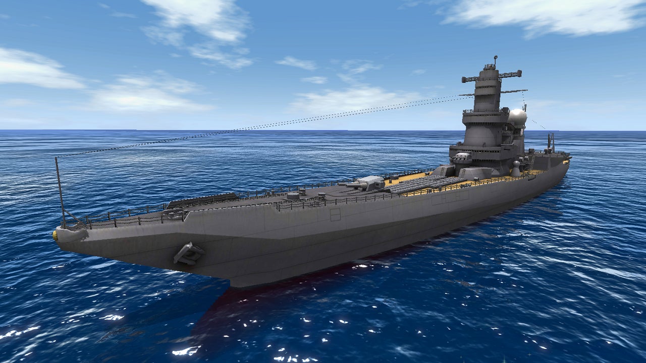 戦艦大和(垂直式ロケット弾)