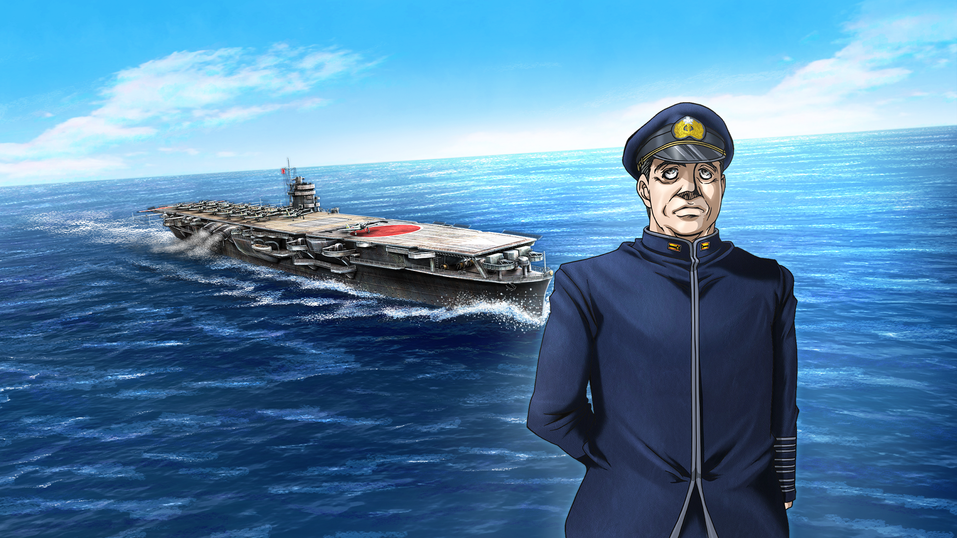 空母飛龍(山口多聞)イメージイラスト