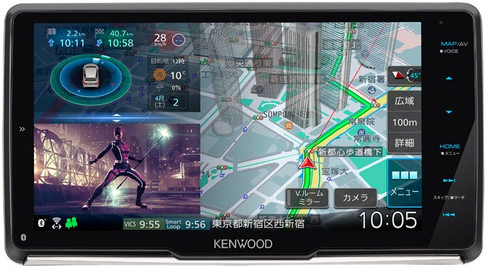 Kenwood MDV-M809HD 彩速ナビ 本体 7インチナビ Kenwood MDV-M809HD 彩速ナビ 本体 7インチナビ