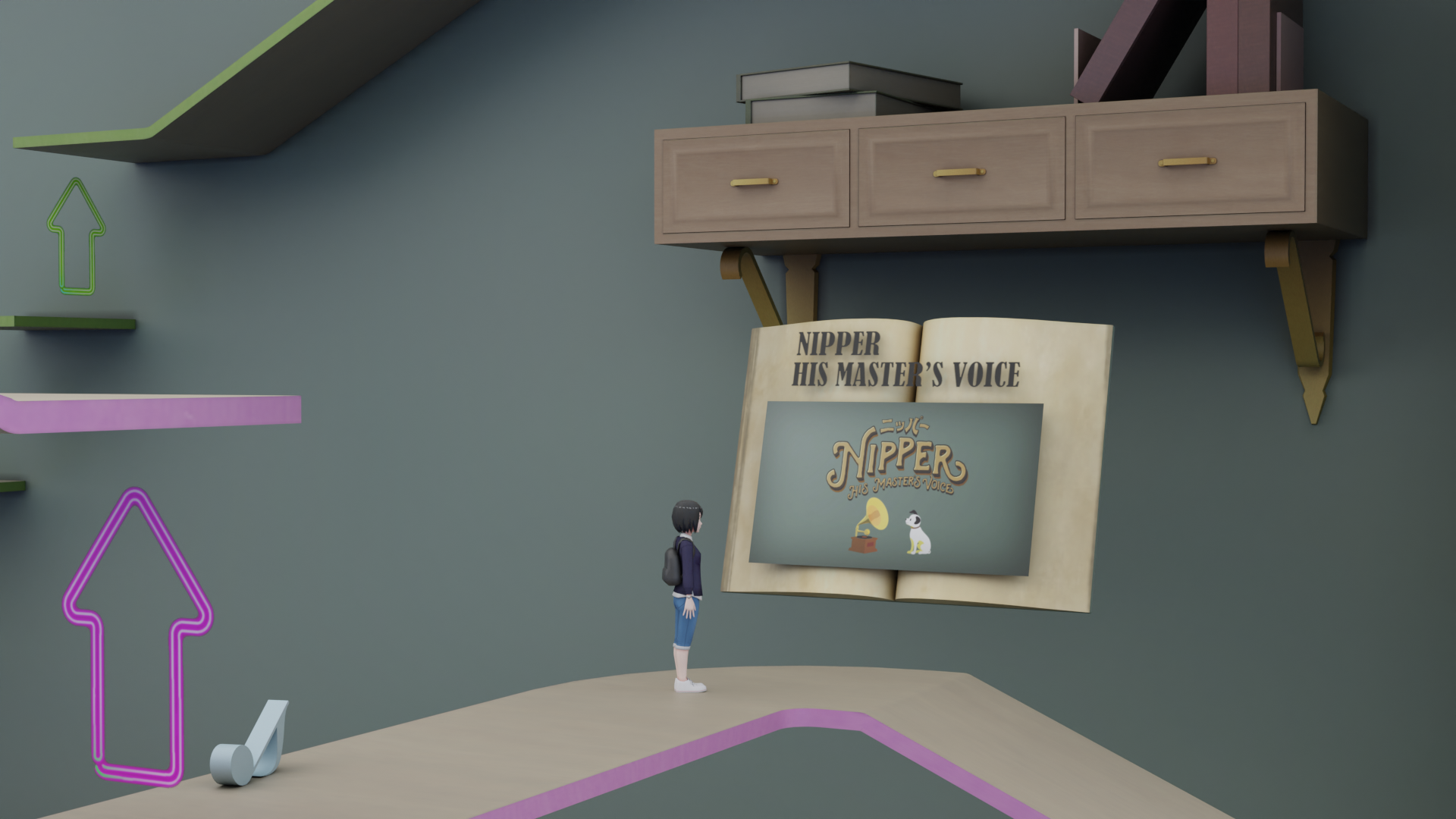 ＜「NIPPER- His Master’s Voice -」コーナーイメージ＞