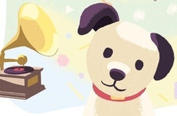＜「NIPPER –His Master’s Voice-」の「ニッパー」＞