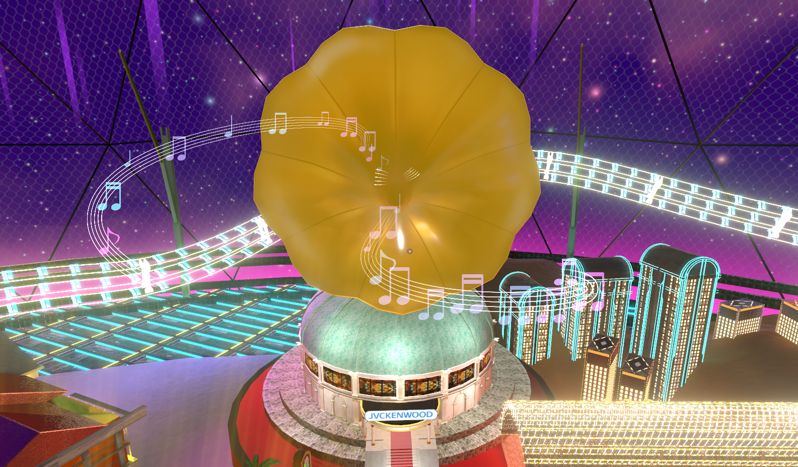 コンサートホールの外観イメージ