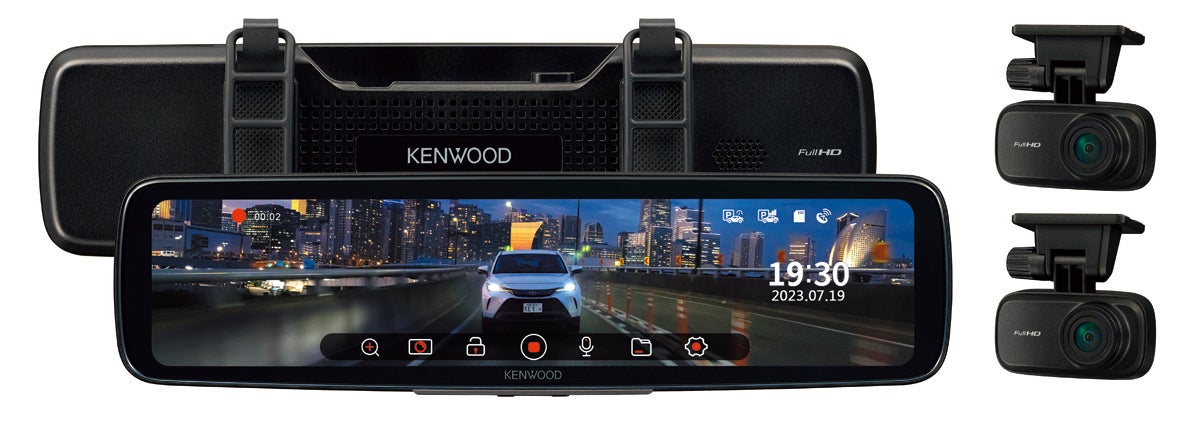 ケンウッド　新品　ドライブレコーダー DRV-WR480　前後モデル autobacs_9502100003512