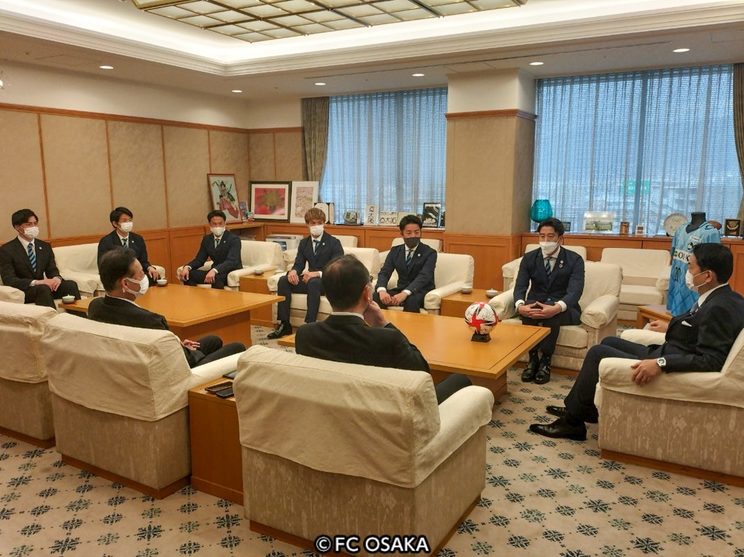 表敬訪問の様子