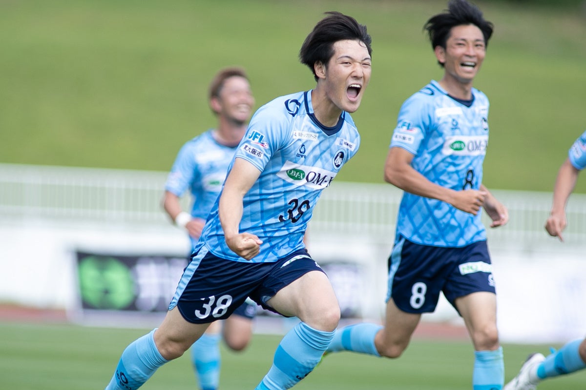 値千金の決勝ゴールを決めたMF上月