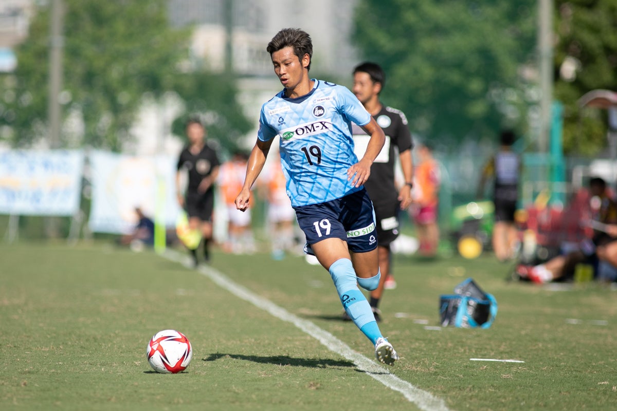 後半、途中出場でFC大阪への流れを引き寄せるプレーを見せたFW宇高