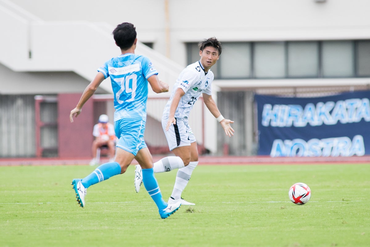 FC大阪加入後リーグ戦では初出場となったDF大桃