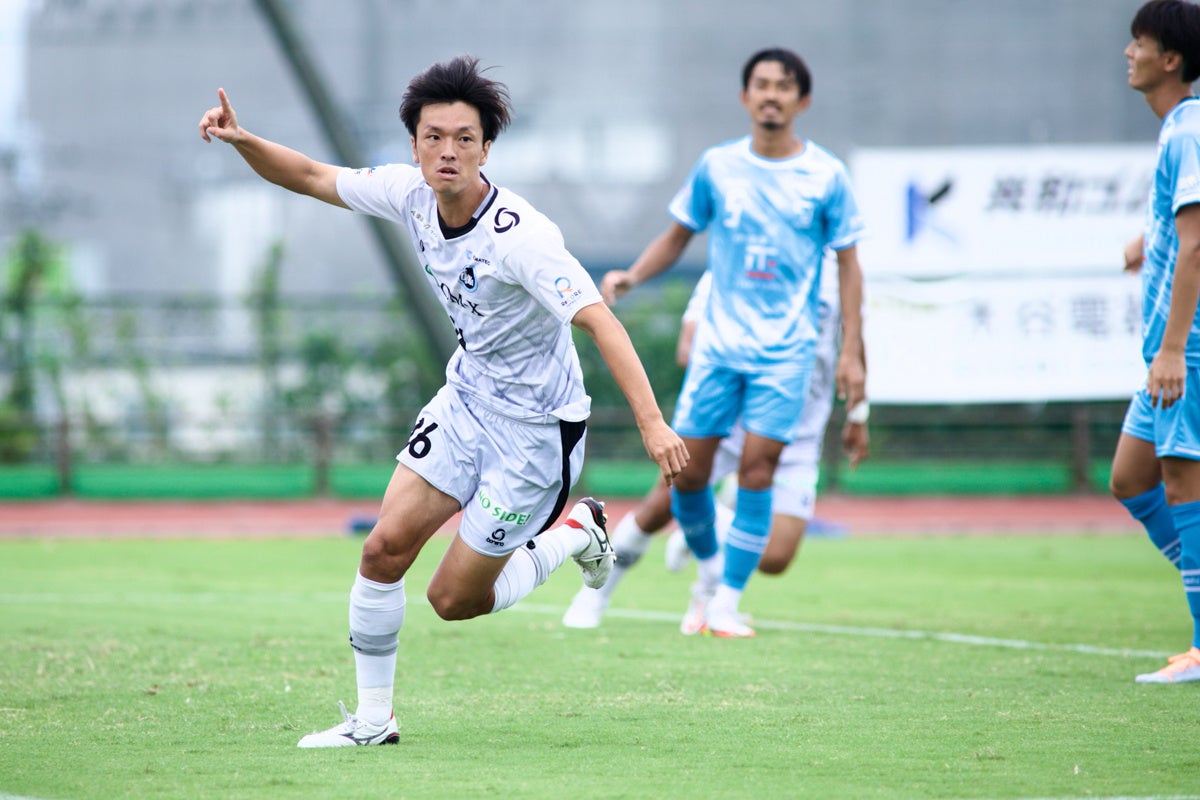 先制点を決めたMF町田