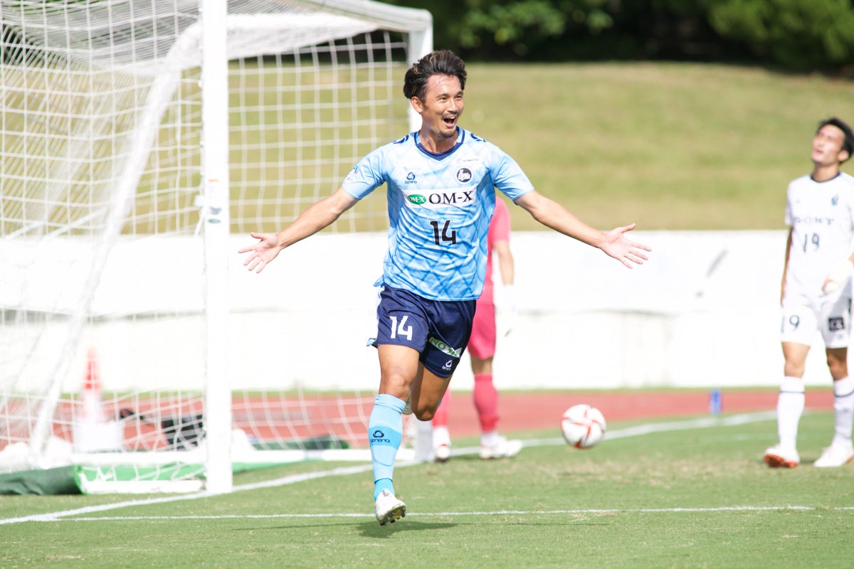 途中出場で追加点となる今季2得点目を決めたFW田中直