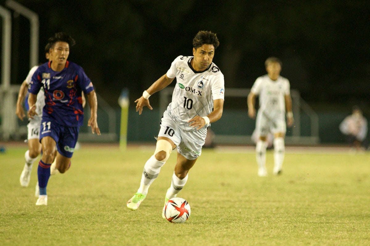 途中交代で攻撃に厚みを加えたFWエフライン・リンタロウ