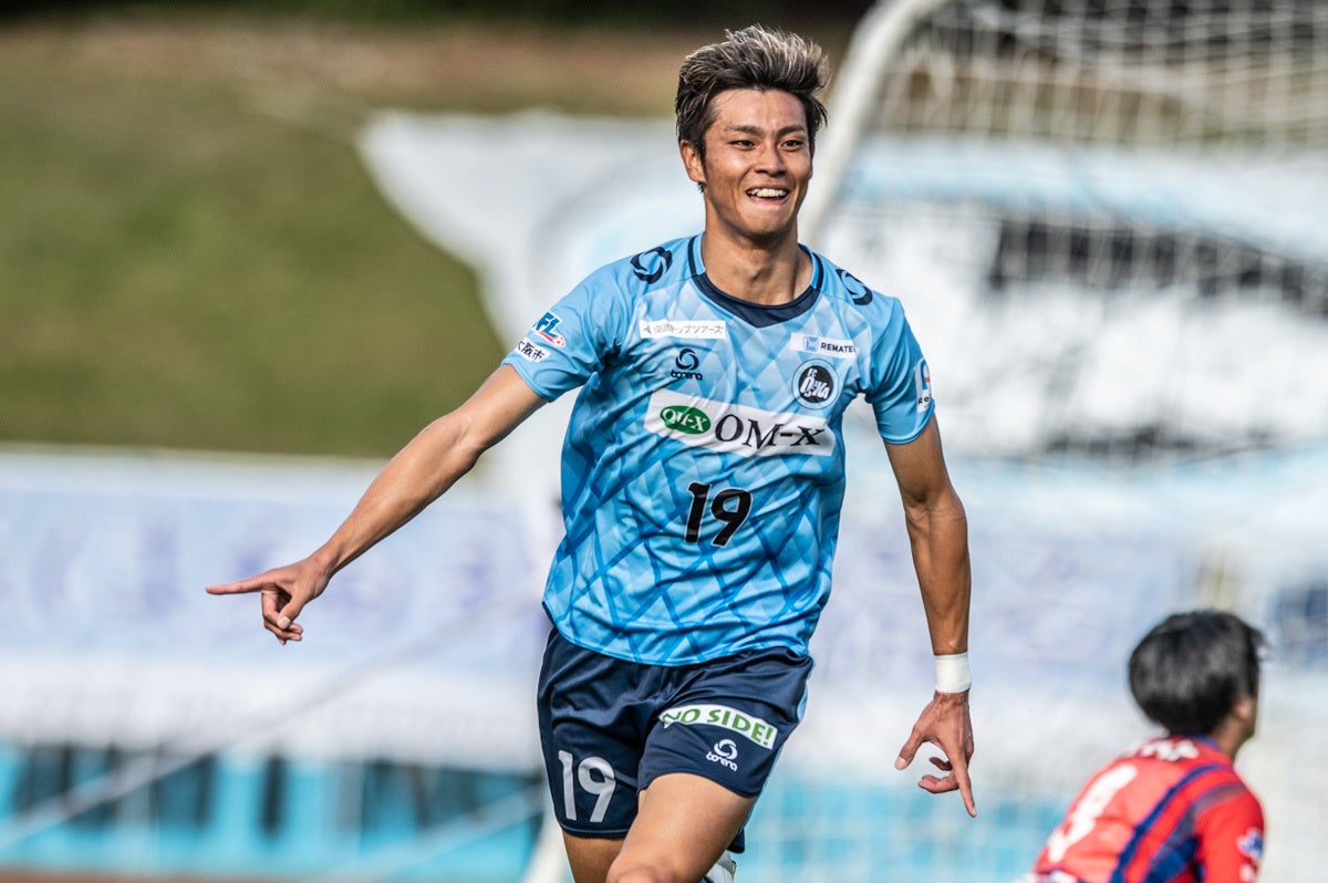 途中出場で起死回生の勝ち越し弾を決めたFW宇高