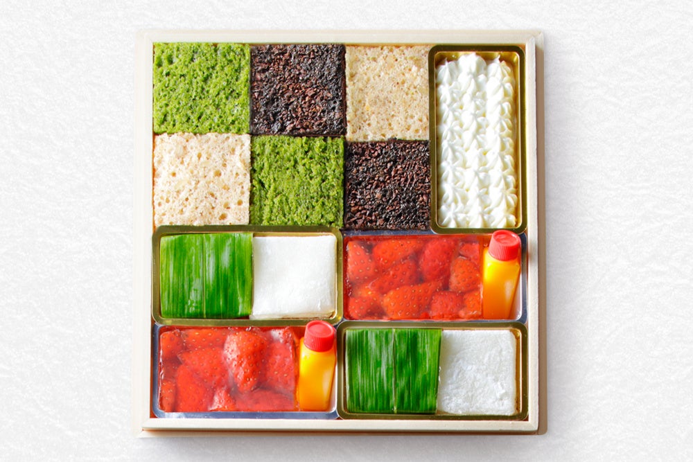 新商品】京都吉兆の和スイーツボックス『プレミアム 松花堂甘味