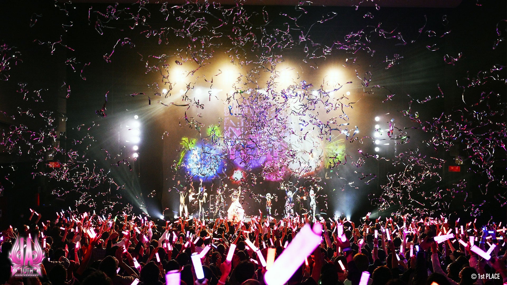 IA 10周年ライブのカウントダウンの瞬間
