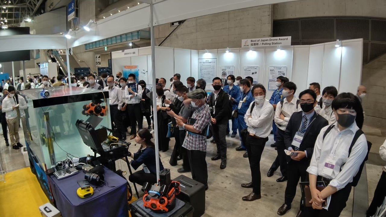 JapanDrone2021多くの注目を集めたデモンストレーション