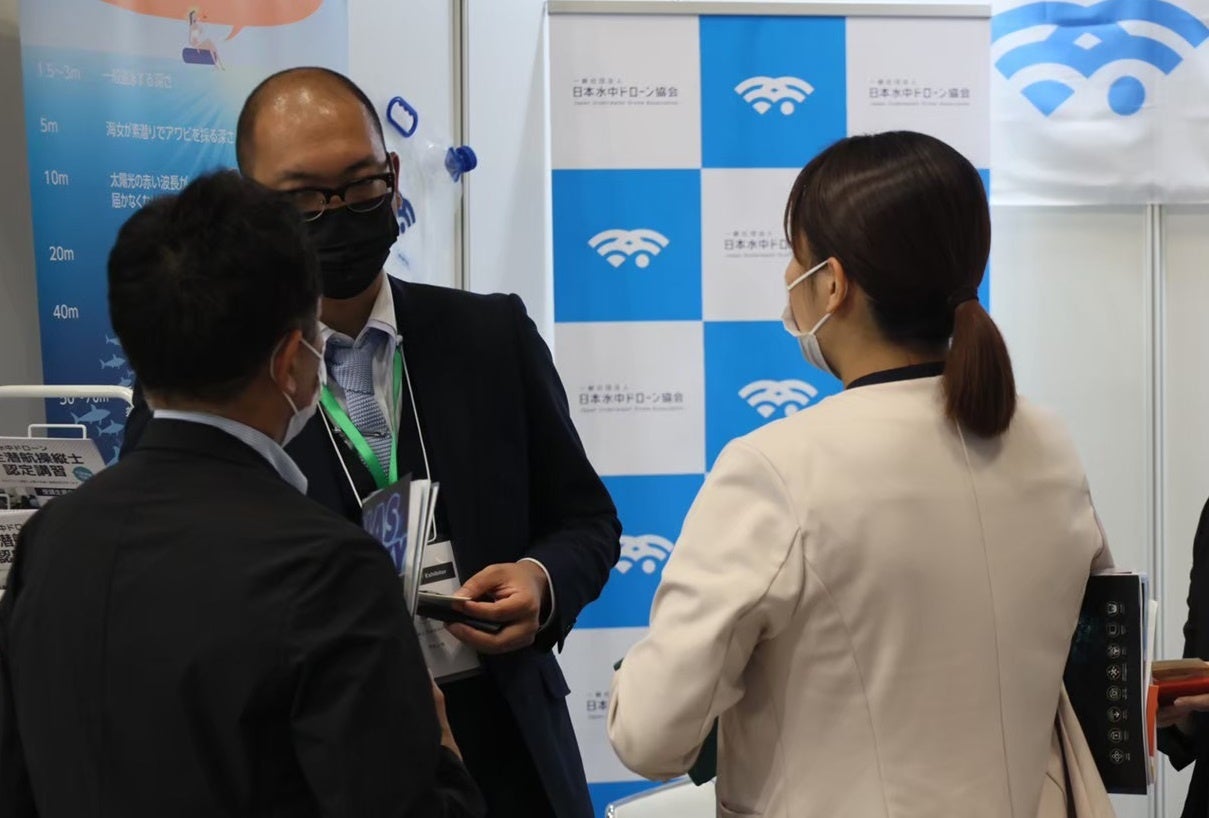 JapanDrone2022出展の様子