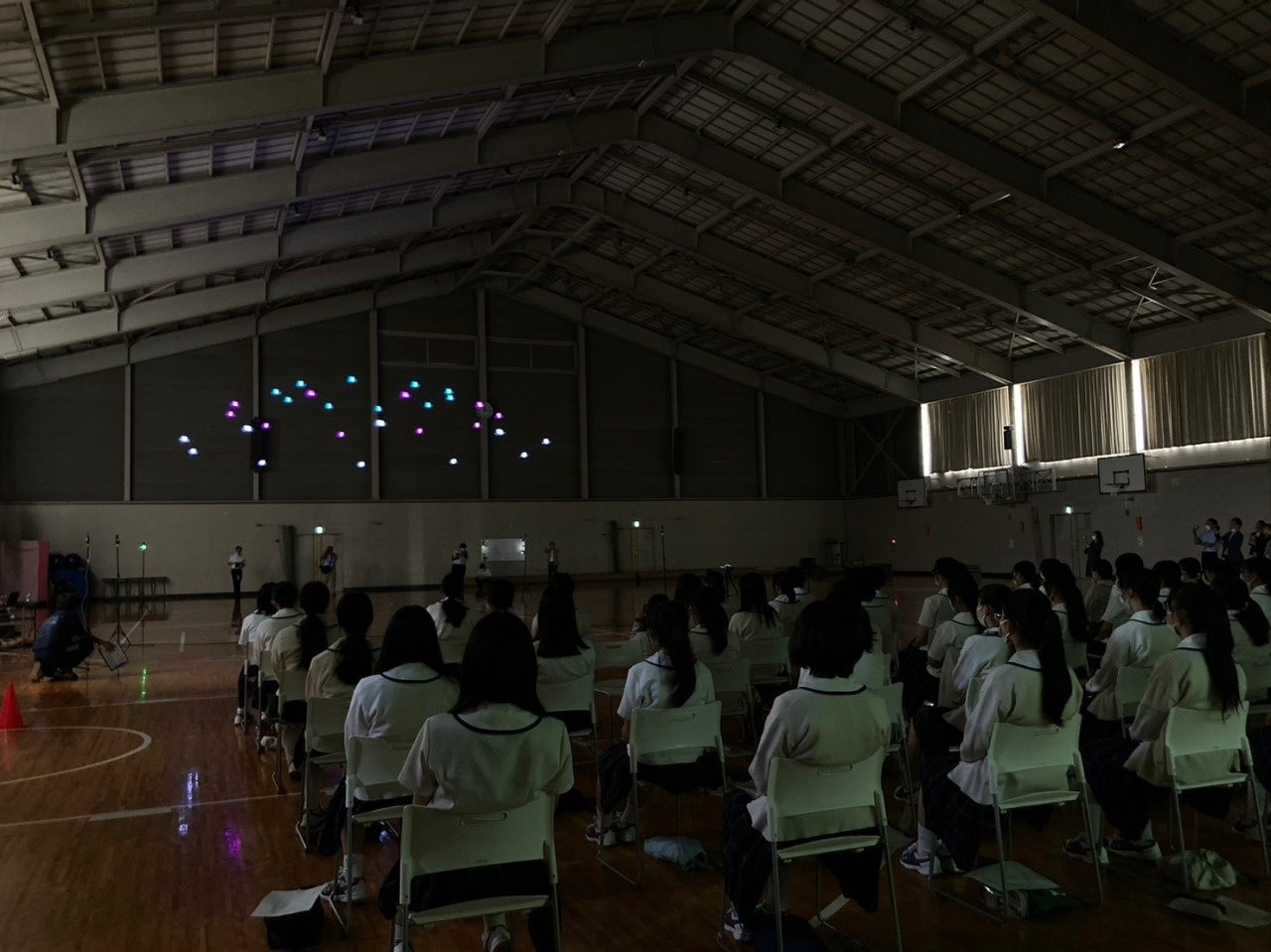 9/28郡山女子大学附属高等学校の様子