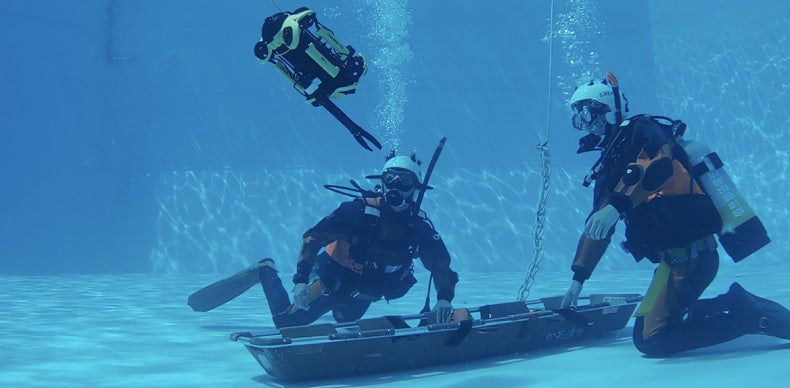 会津若松地方広域市町村圏整備組合様との合同水難救助訓練