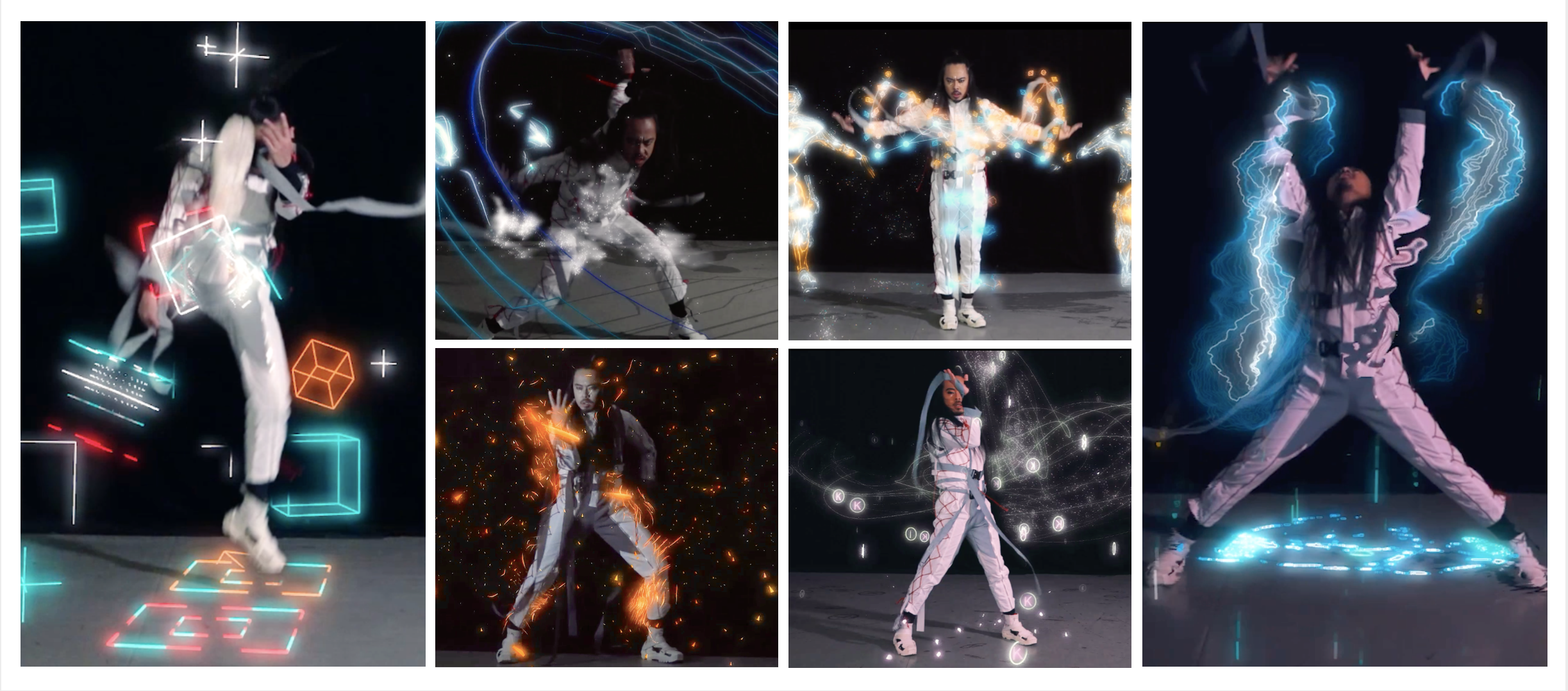 12/24「saf X`mas」in GINZA SIX。Dance & AR Artist のKento