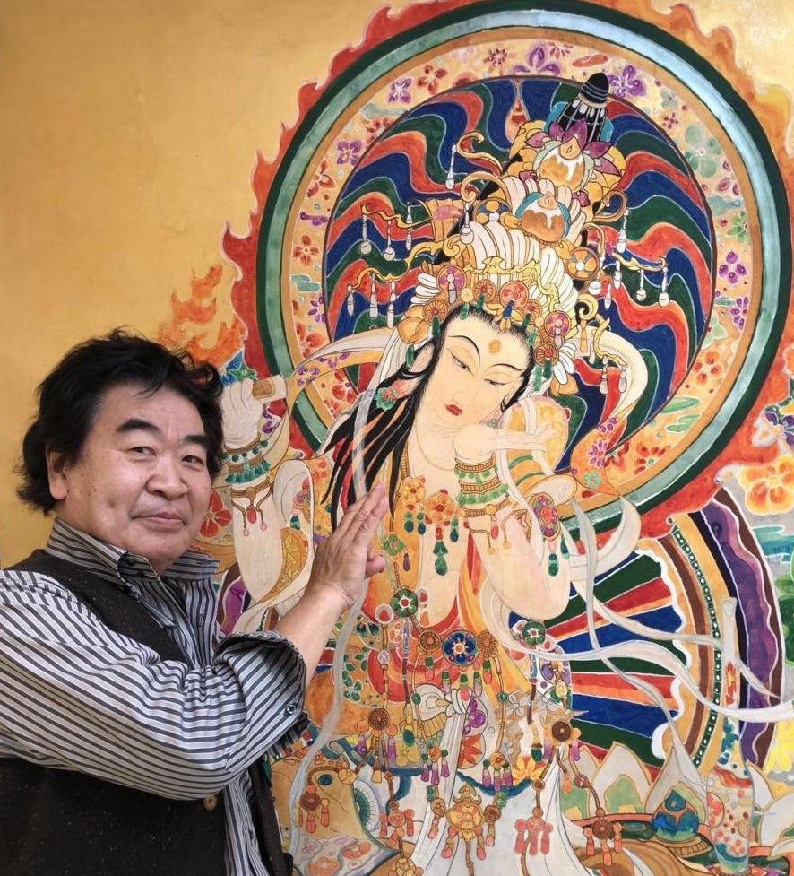 仏画師 南法聖観の個展「南法聖観私想仏画展-宇宙と祈り-」が、GINZA 仏画師 南法聖観の個展「南法聖観私想仏画展-宇宙と祈り-」が、GINZA