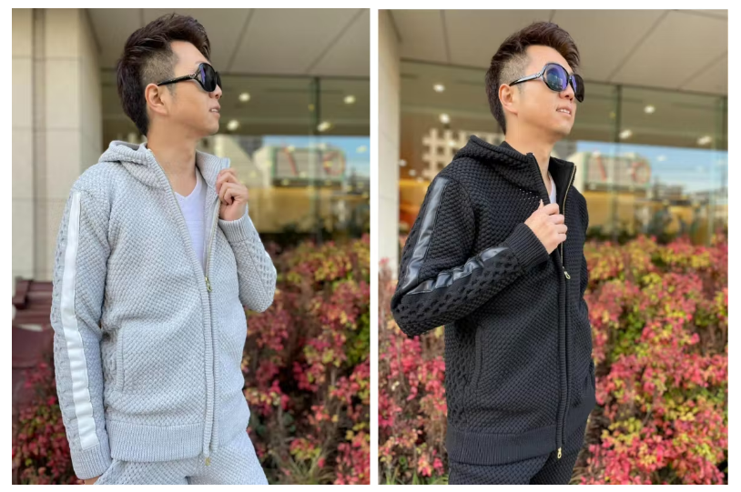 グレーとブラックの２色展開