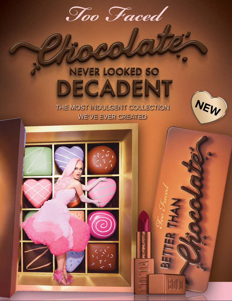 トゥー フェイスド】遊び心を忘れない！チョコにインスパイアされた