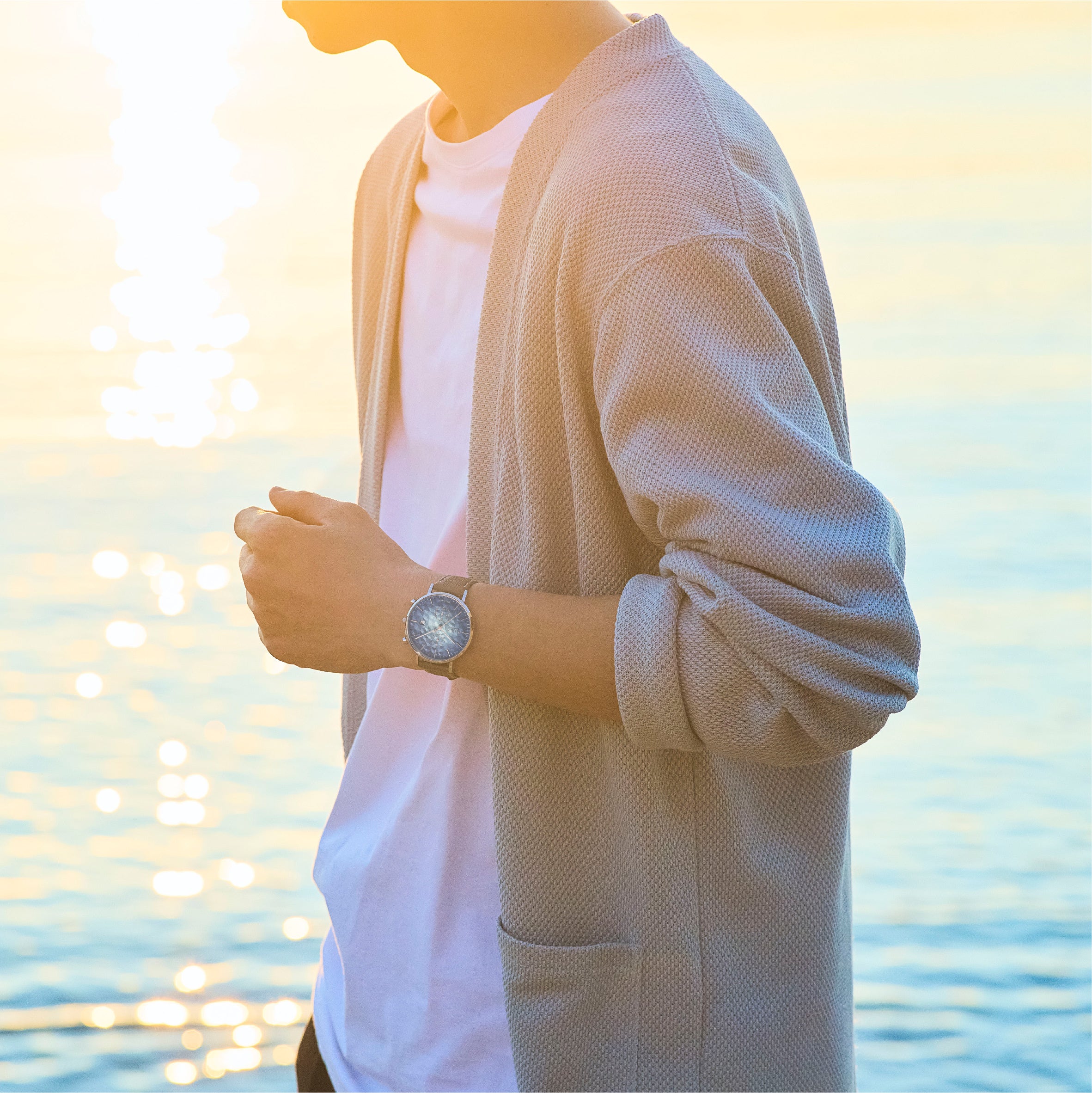 KNOT 2023年春 SEASON COLLECTION「春渚」ベルト無し Maker's Watch Knotから、数量限定のSeason Collection第6弾「春
