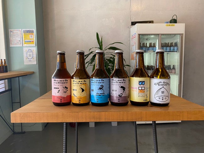 様々な味のクラフトビールを展開!