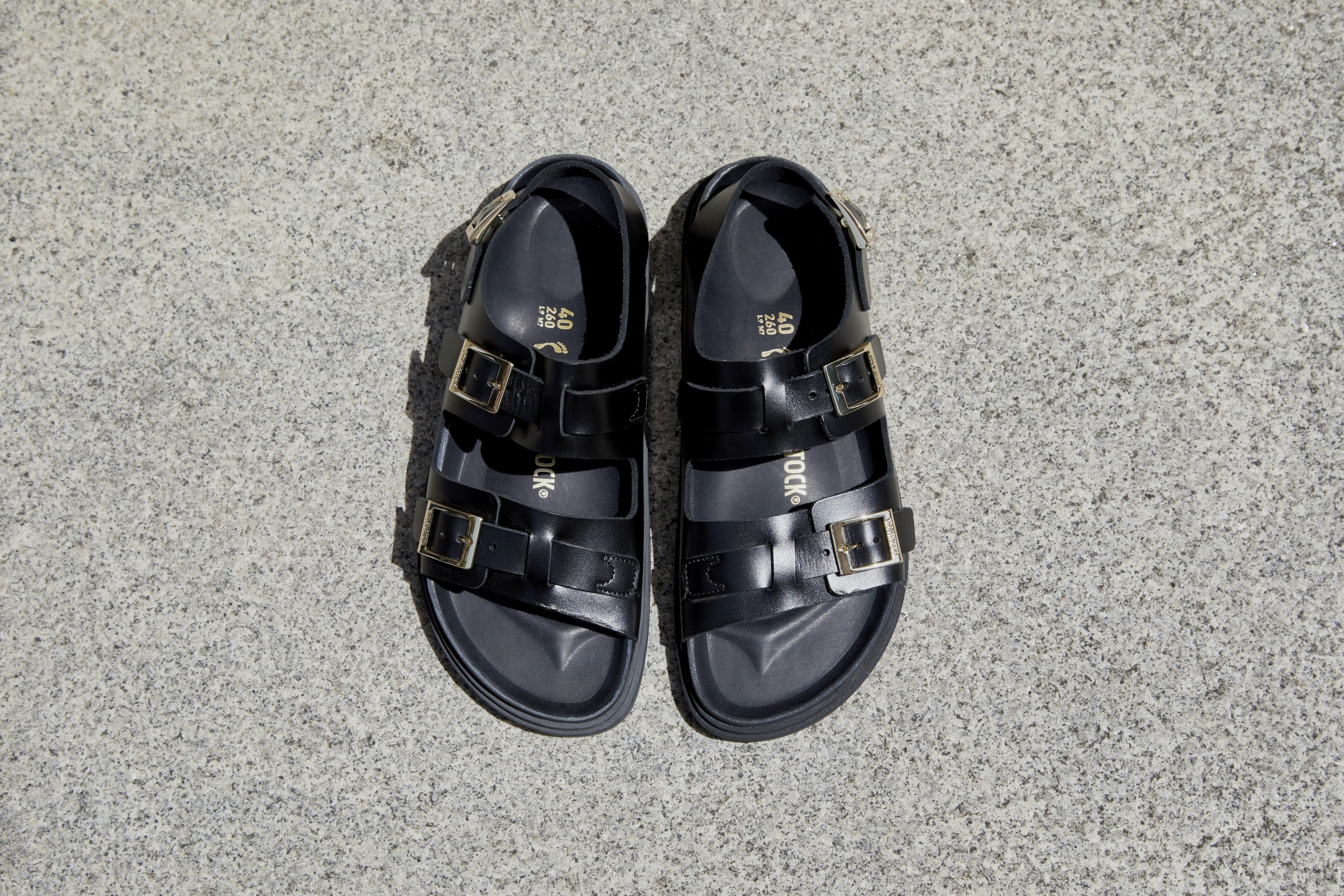 BIRKENSTOCK Cannes カンヌ　ブラック　サンダル Cannes skóra naturalna Black | BIRKENSTOCK