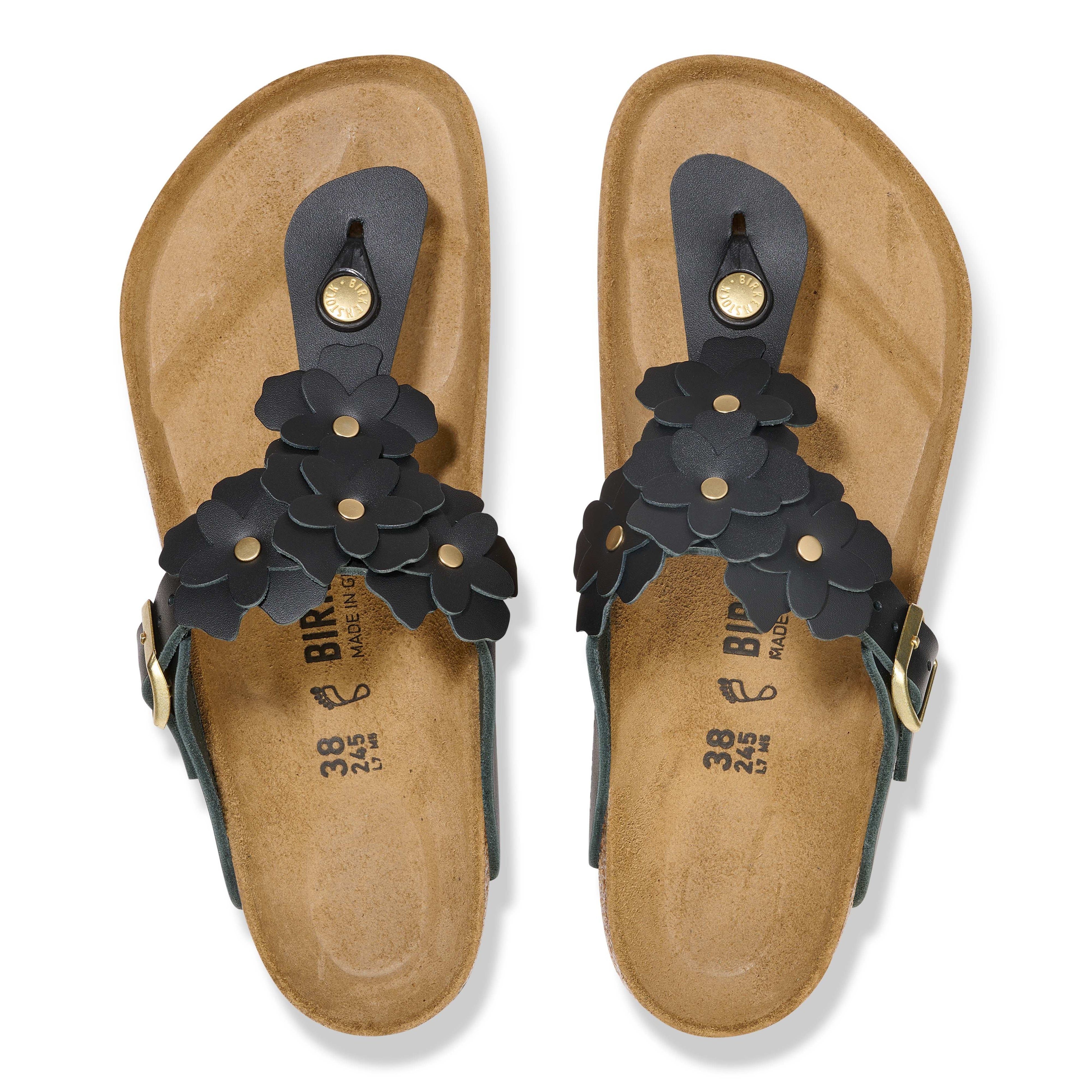Birkenstock サンダル ウジ シューズ 靴 フラワー 花 トング BIRKENSTOCKより足元に花のモチーフを添えるGIZEH FLOWERが登場