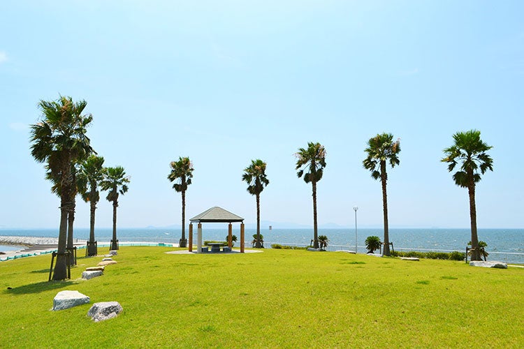 【SEASIDE MAGIC in ラグーナ】から見える海の風景です。