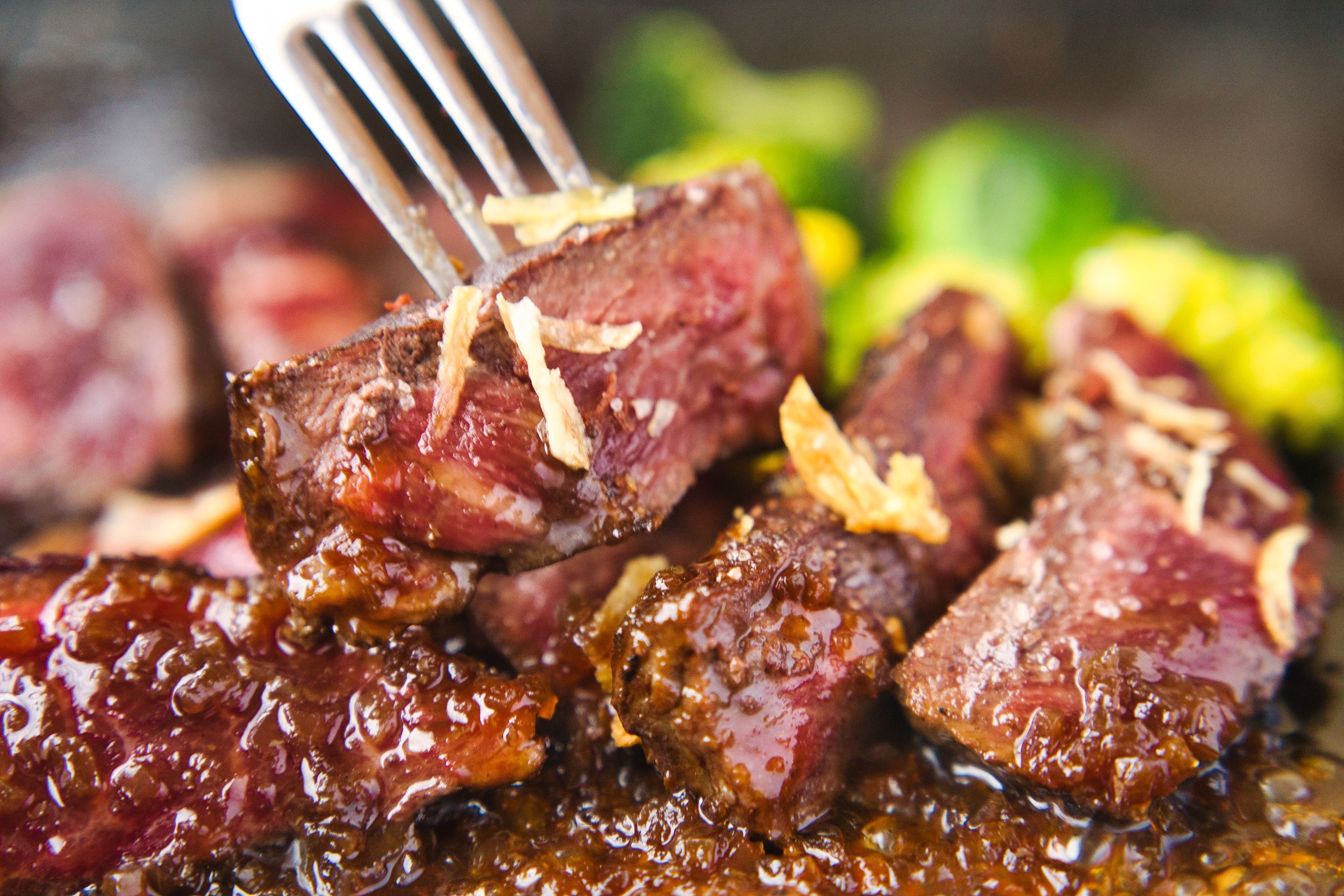 看板メニュー「ジャングルステーキ」