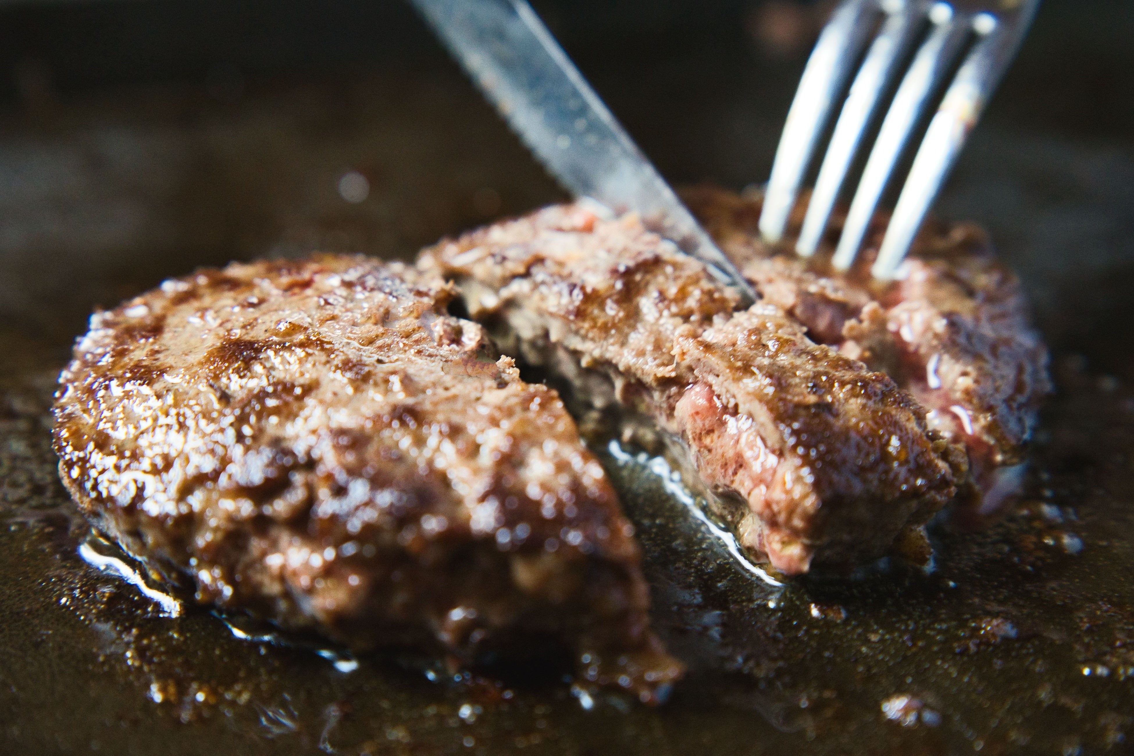 お子様に人気のあるジャングルハンバーグ(合挽) ¥880