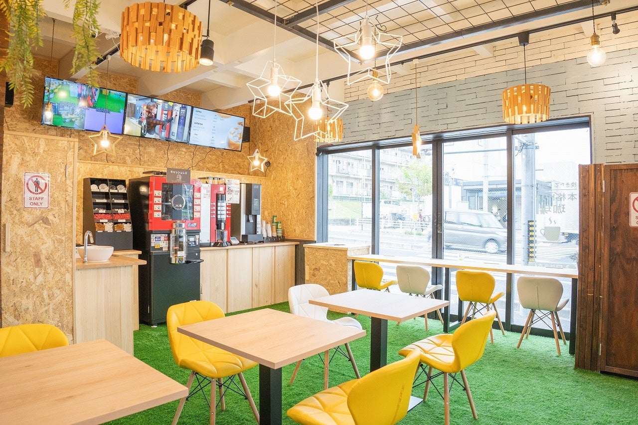 シックな雰囲気から明るい雰囲気に刷新、女性も安心してご利用頂けます