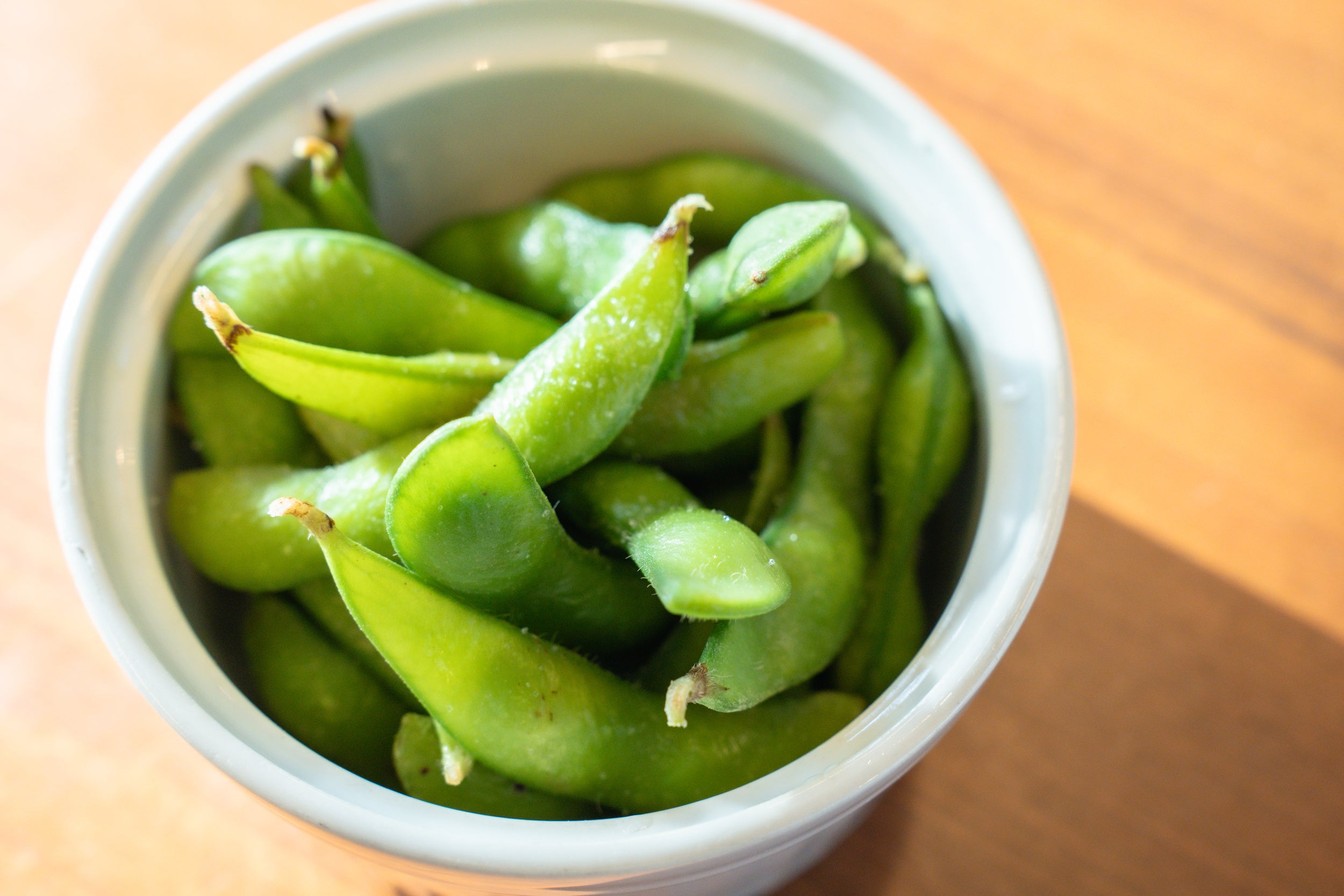 会員割引の突き出しの枝豆