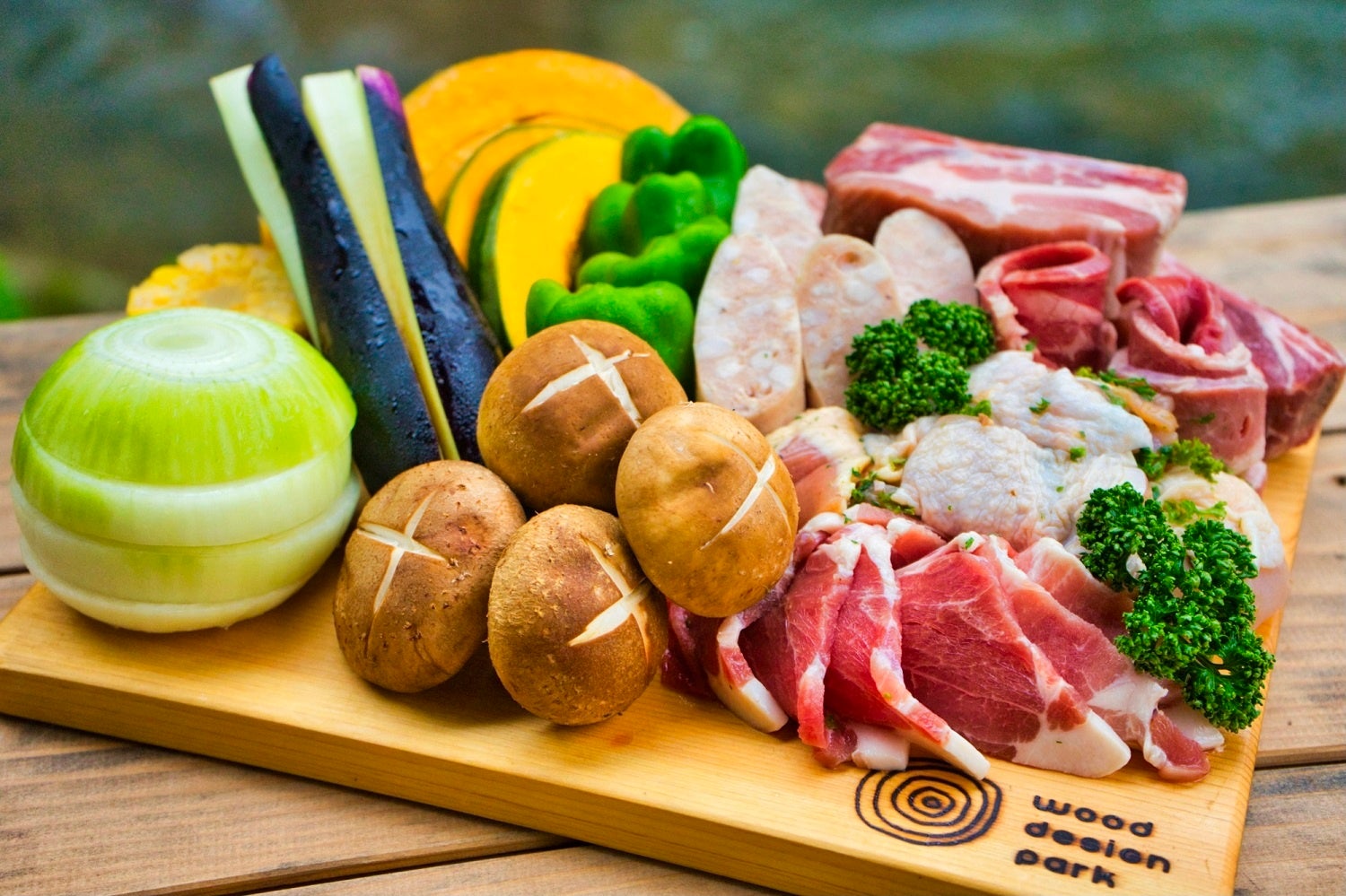 ボリューム満点の食材付き。買い出し不要で嬉しい！