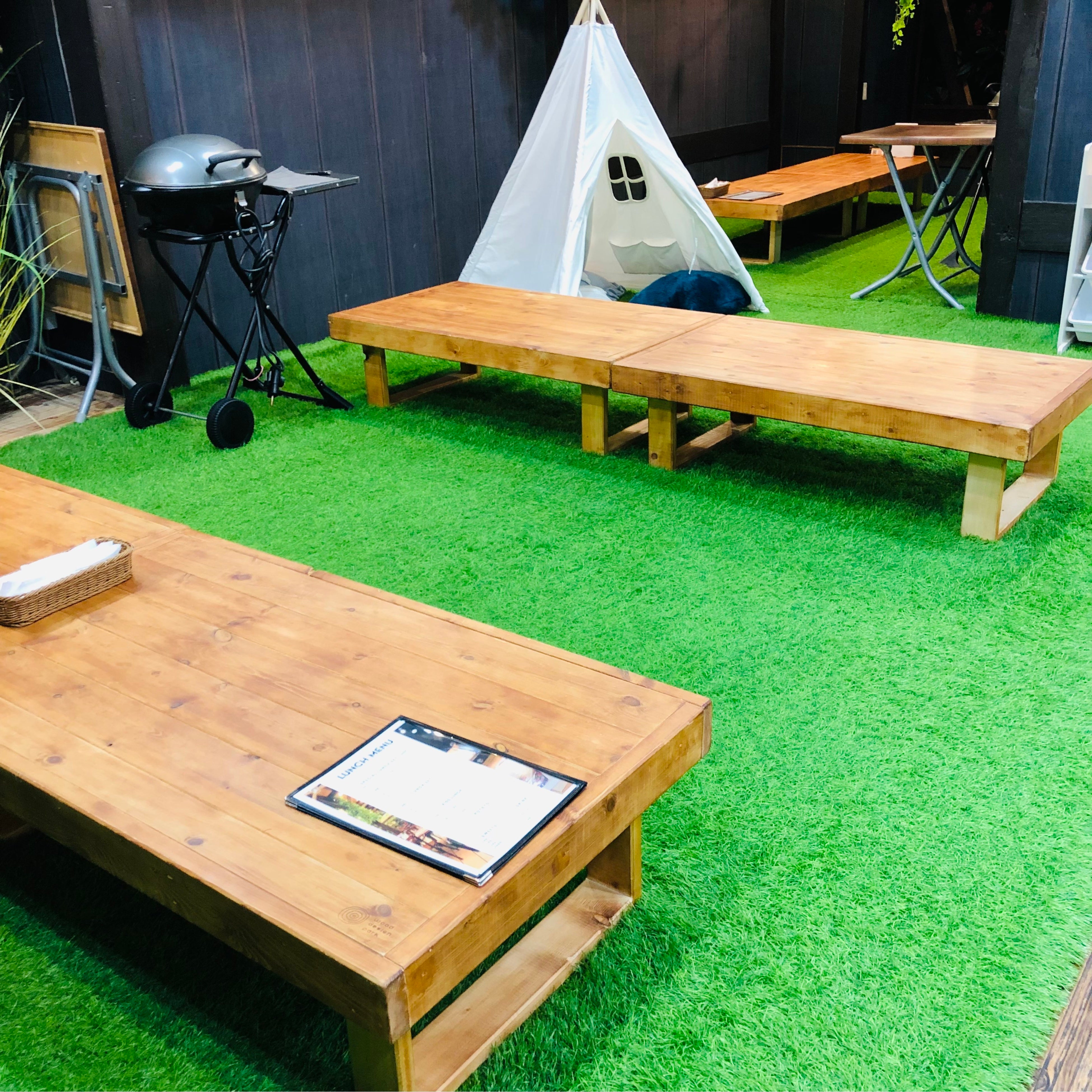 お子様も安心、お座敷席