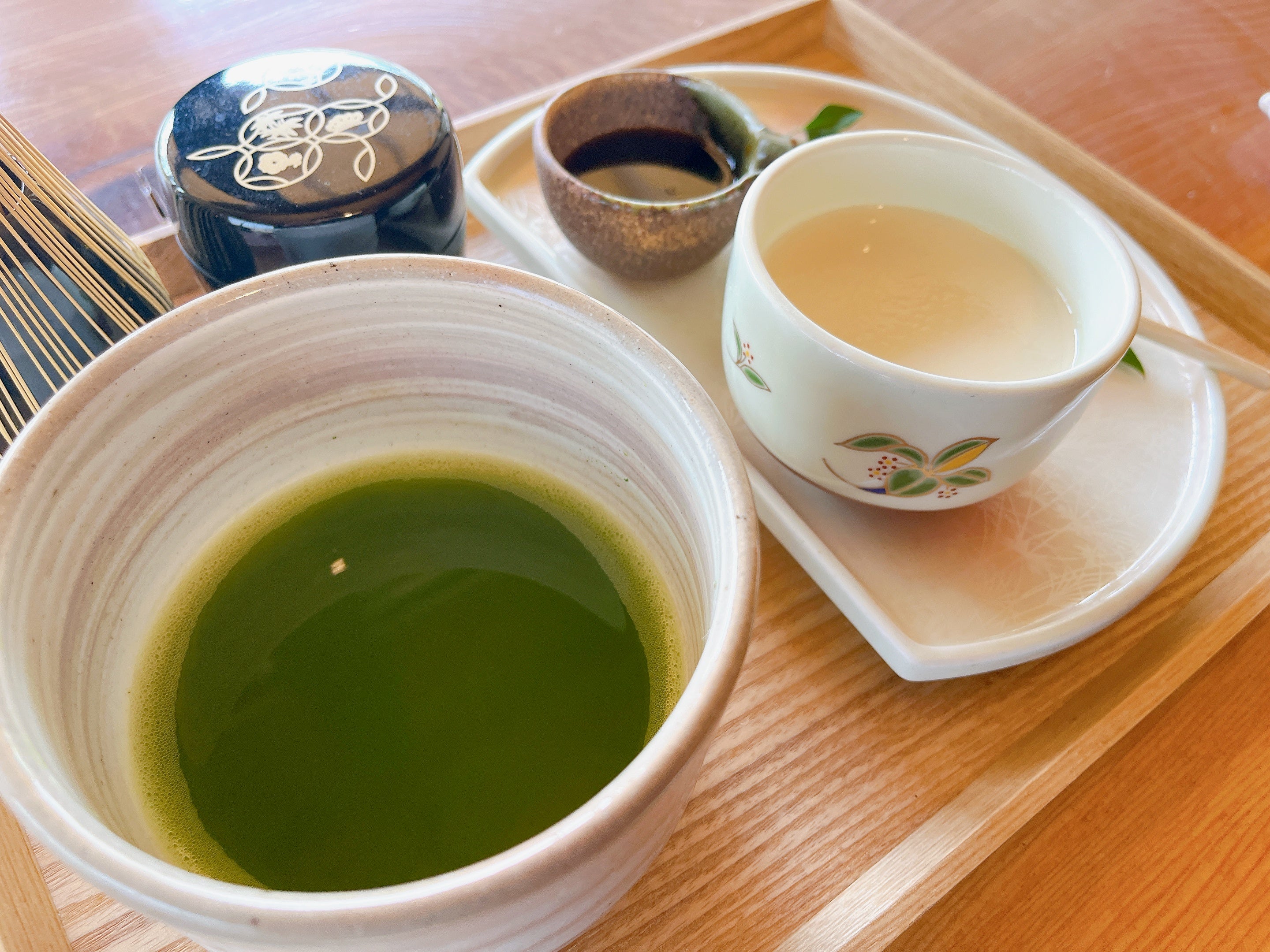 抹茶体験　濃厚豆乳ぷりん