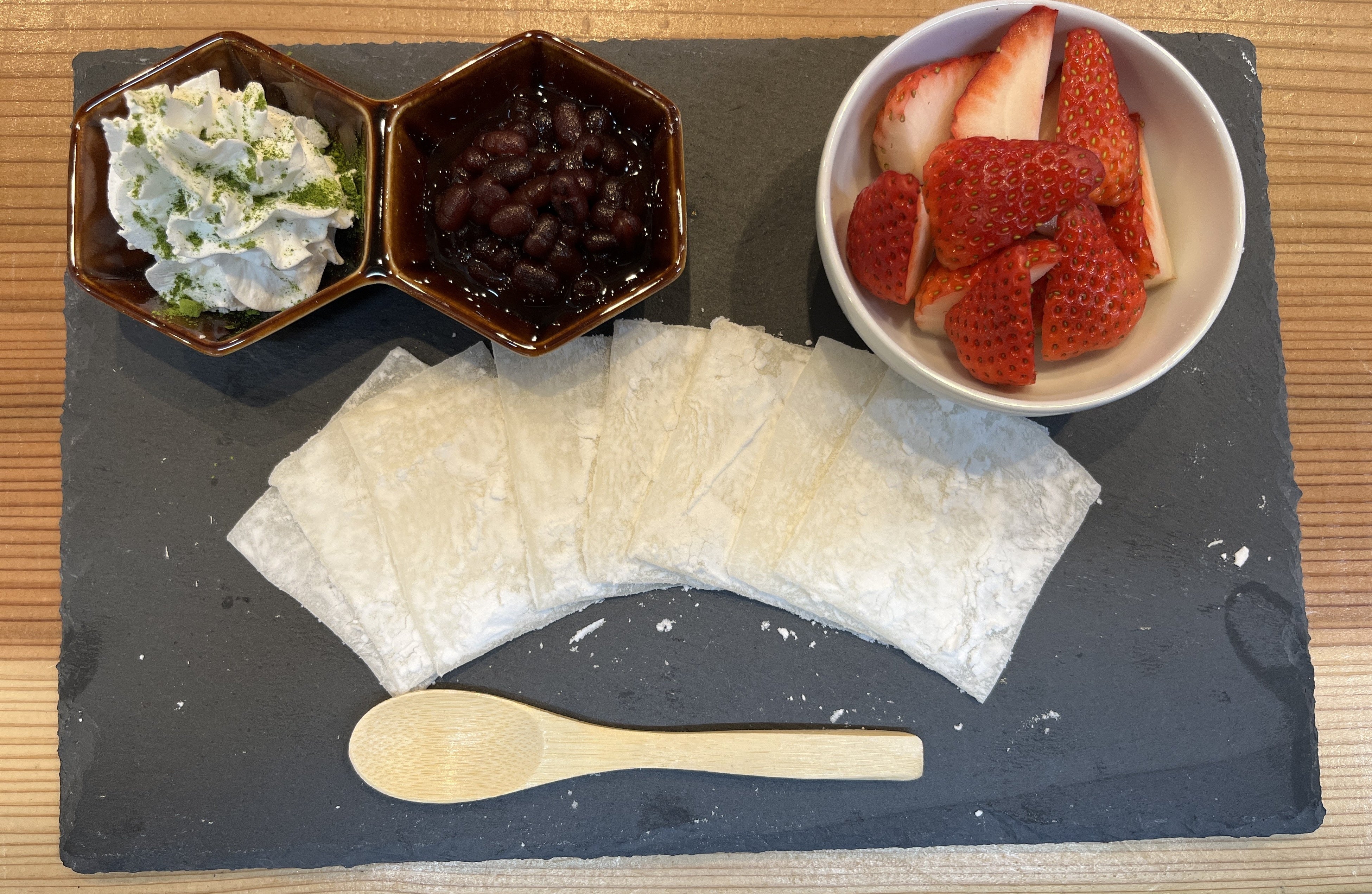 オリジナルのいちご大福が作れます