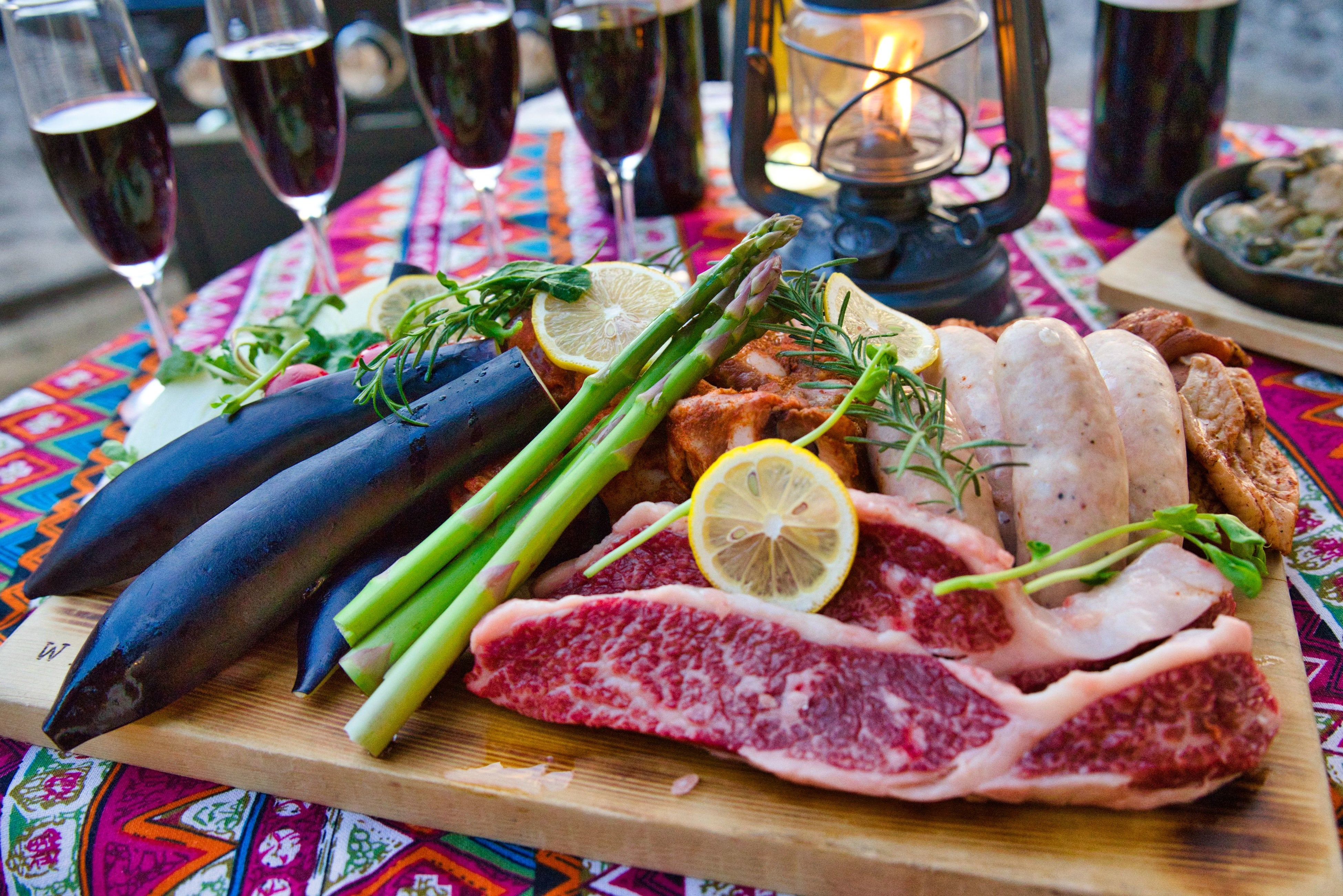 食材は持ち込み不要のBBQ