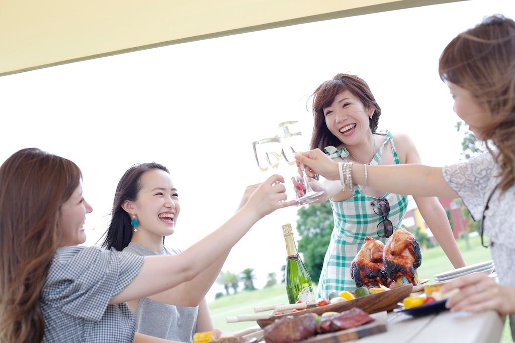 手ぶらBBQ &アルコール飲み放題もオプション可能です。