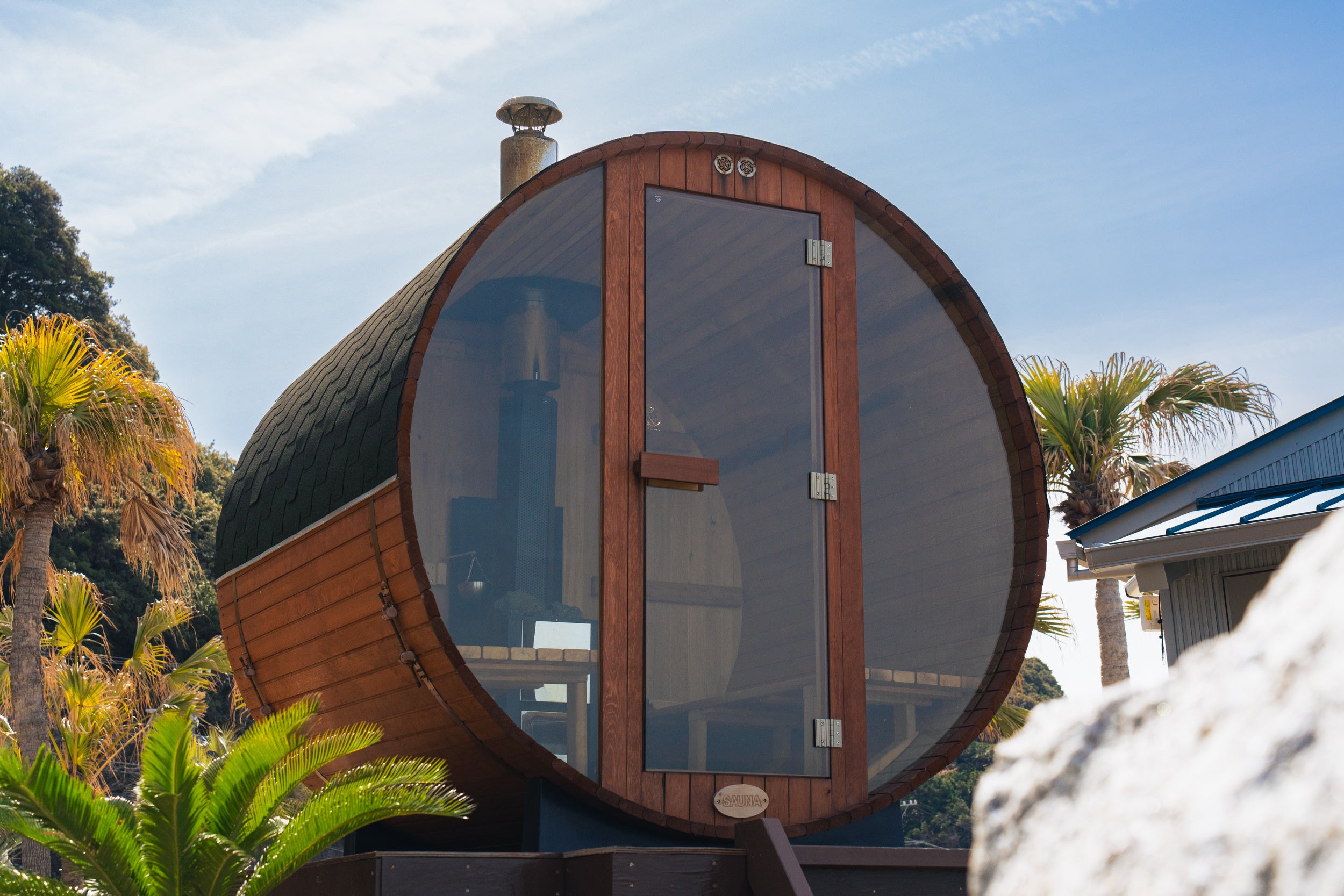 バレルサウナ外観