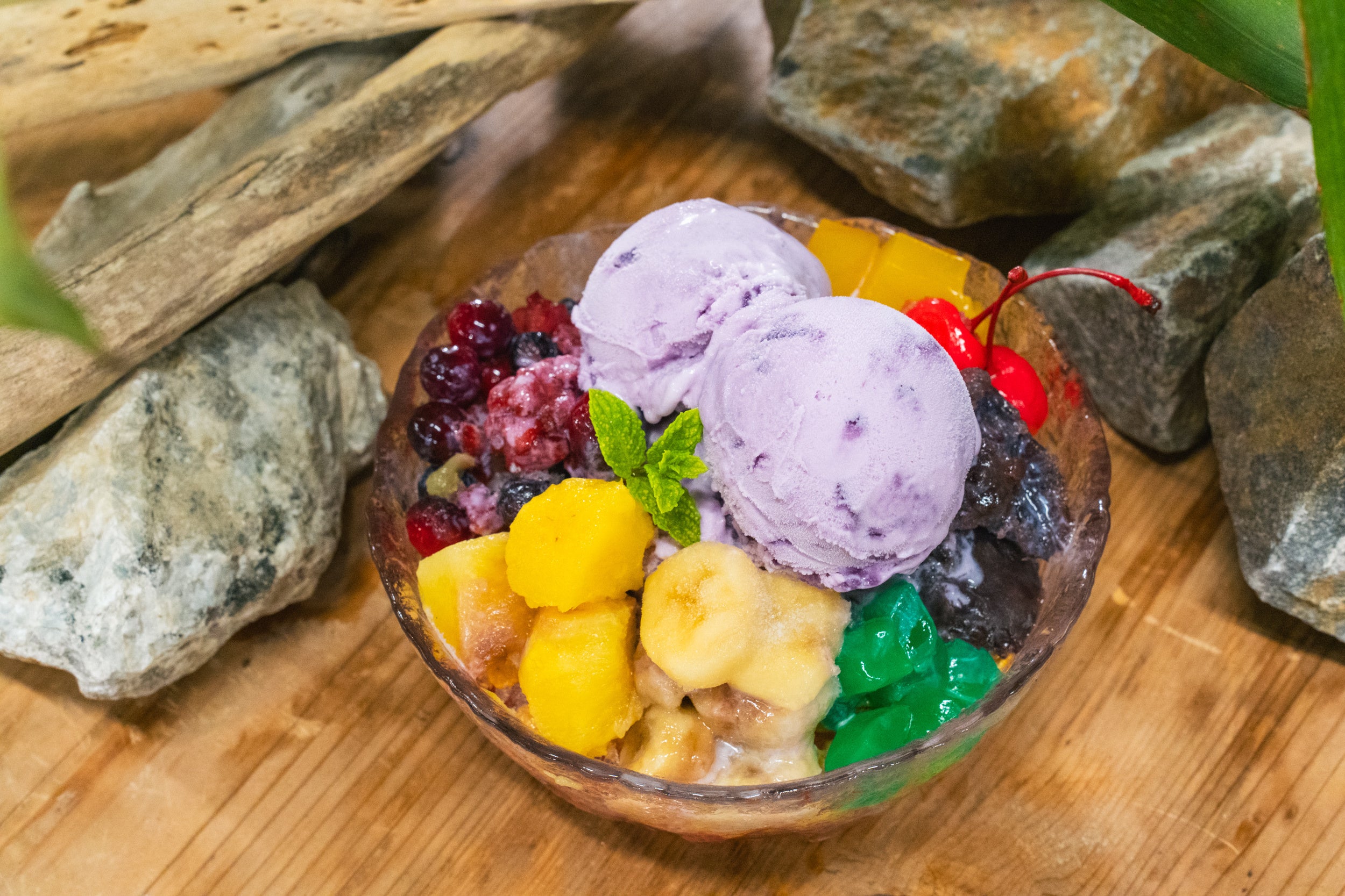 「ハロハロ」店内