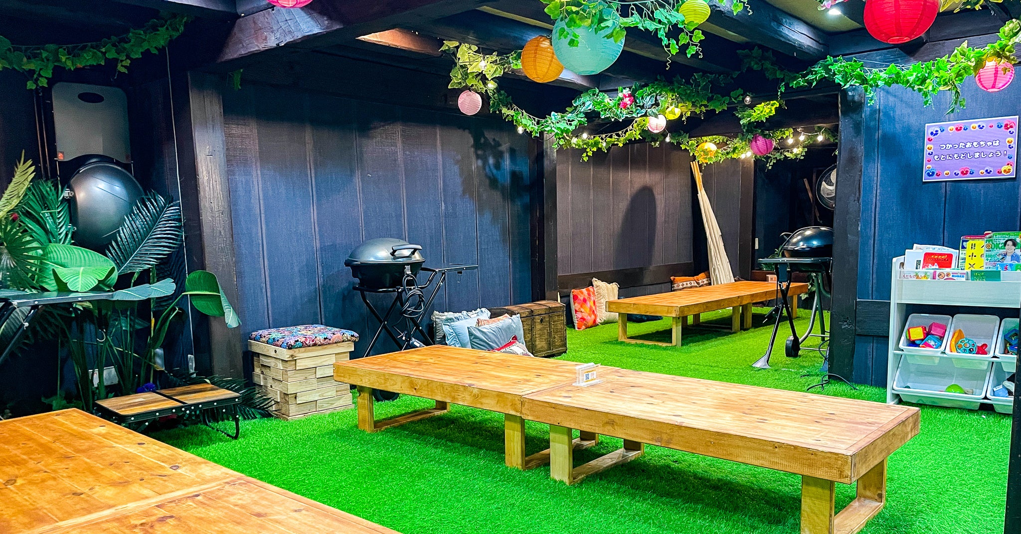 お子様連れに大人気の座敷席