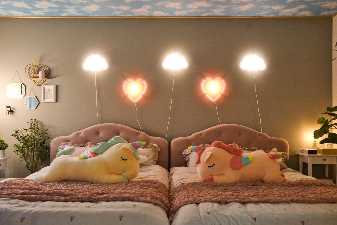 おっきなユニコーンを抱いて寝よう。